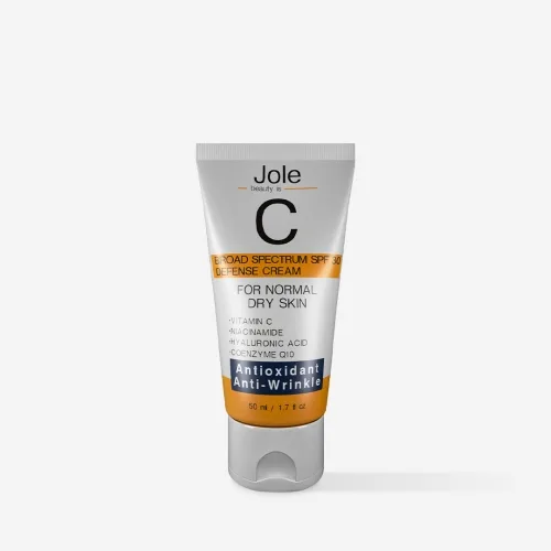 Денний крем із вітаміном С 50 мл Jole broad spectrum spf 30 defencse cream