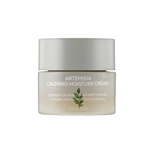 Зволожувальний заспокійливий крем із полином 50 мл Missha artemisia calming moisture cream