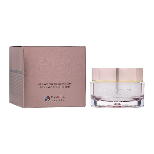 Живильний крем для обличчя Eyenlip salmon & peptide nutrition cream