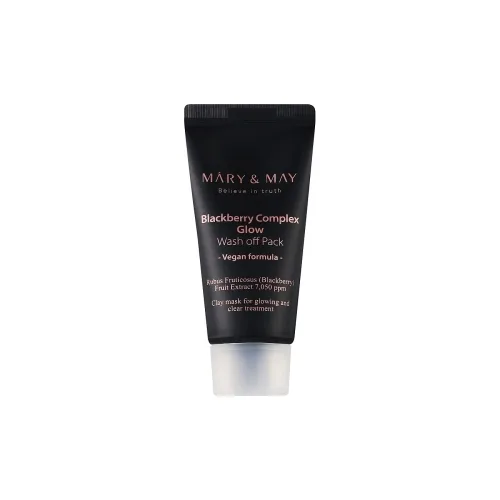 Маска антиоксидантна глиняна з ожиною Mary&May antioxidant clay mask with blackberries