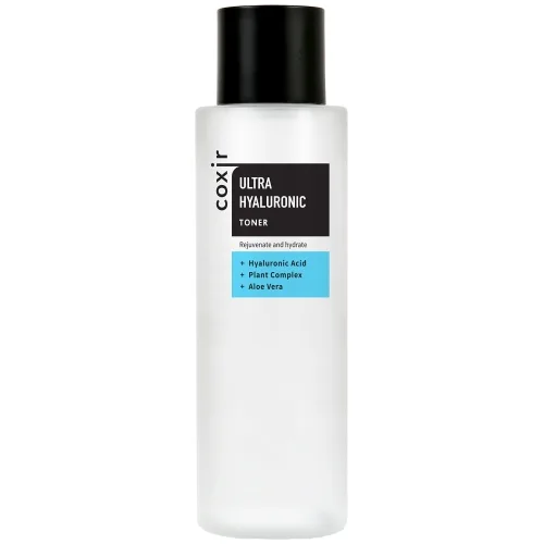 Тонер для обличчя зволожуючий з гіалуроновою кислотою 150 мл Coxir Ultra Hyaluronic Toner