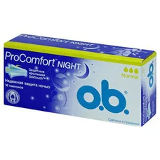 Тампони O.b. ProComfort Night Normal №16