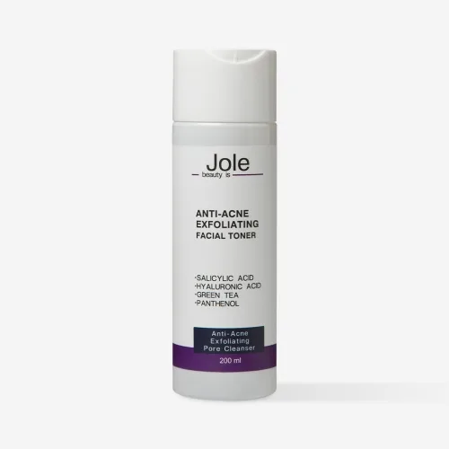 Анти-акне тонер з саліциловою кислотою 200 мл Jole anti acne exfoliating toner