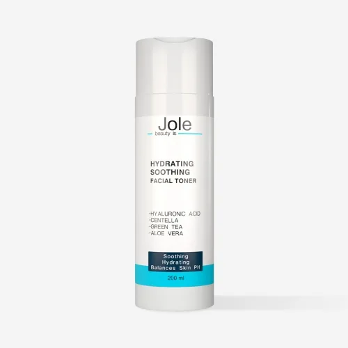 Зволожуючий і заспокійливий тонер для обличчя 200 мл Jole hydrating & sooting toner