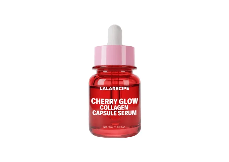 Сироватка для сяйва шкіри з екстрактом вишні та колагеном LALARECIPE Cherry Glow Collagen Capsule Serum 30 мл