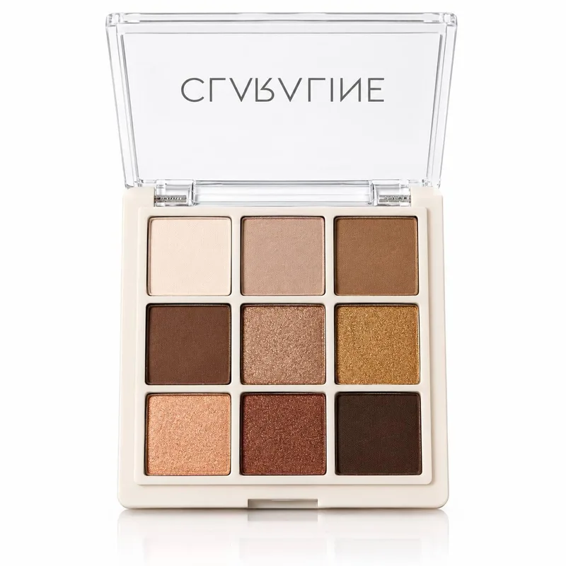 Палетка тіней для повік CLARAline H102 NUDE EDIT 9х1 г (37475010)