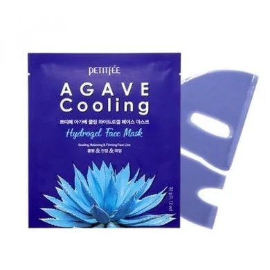 Гідрогелева маска для обличчя АГАВА - PETITFEE Agave Cooling Hydrogel Face Mask, 1 шт