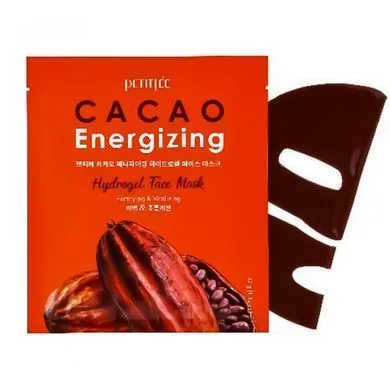 Гідрогелева маска для обличчя Какао - PETITFEE Cacao Energizing Hydrogel Face Mask,1 шт