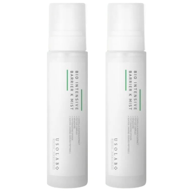 Usolab Bio Intensive Barrier K Mist 2 шт х 150 мл — Тонер-міст з вітаміном К для шкіри з розацеа та почервоніннями