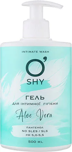 Гель для інтимної гігієни "Алое вера" O'shy Aloe Vera Intimate Wash 500 мл