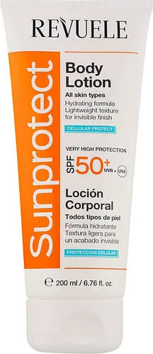 Сонцезахисний лосьйон для тіла Revuele Superprotect Body Lotion SPF50+ 200 мл
