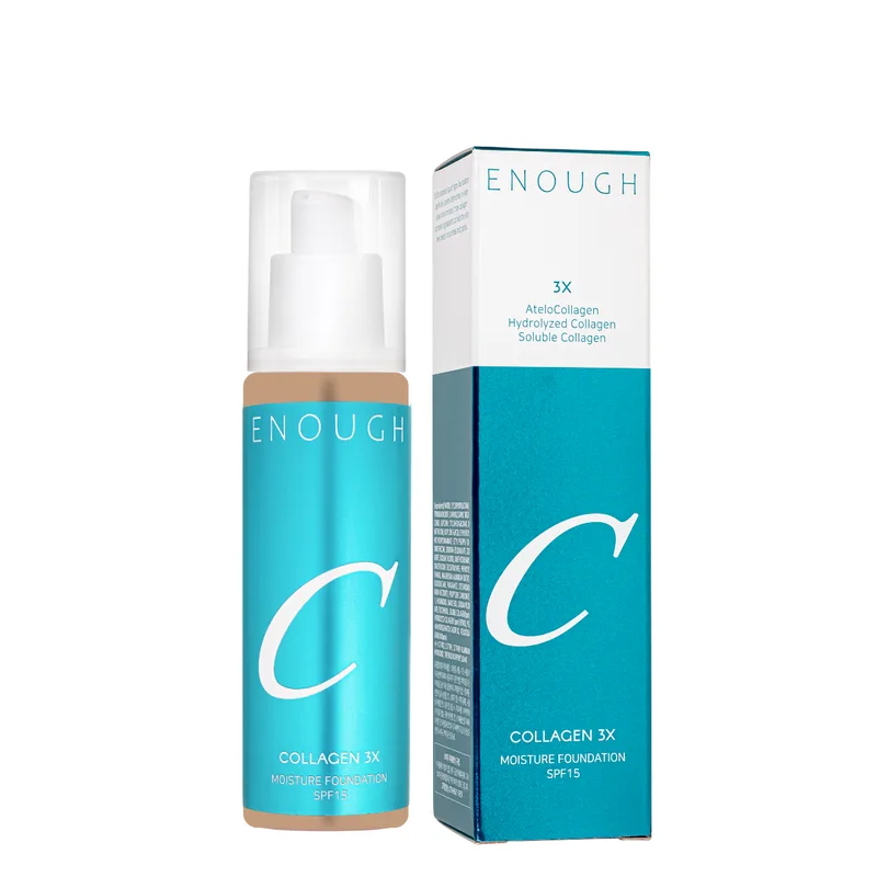 Тональний крем із потрійним колагеном Enough Collagen 3x Moisture Foundation SPF 15 100 мл 30N Sand/Пісочний (13354560)