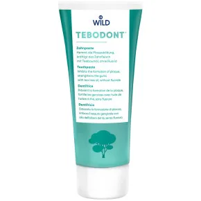 TEBODONT Зубна паста з олією чайного дерева (Melaleuca Alternifolia), без фториду