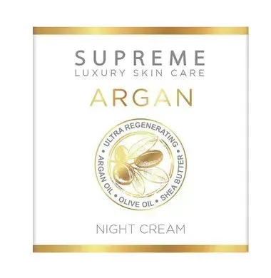 Ультрарегенерувальний нічний крем з аргановою олією Supreme BioFresh 50 мл