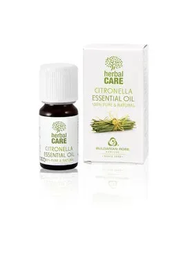 Ефірна олія цитронели Herbal Care від Bulgarian Rose 10 мл