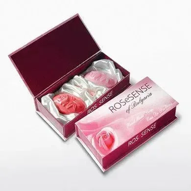 Подарунковий набір ROSeSENSE Rose of Bulgaria BioFresh: 2 мила і парфуми 2,1 мл