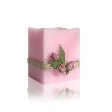Ароматерапевтична свічка «Квітка троянди» Bulgarian Rose, 10 годин