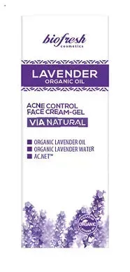Крем-гель Акне-контроль VIA Natural Lavender від BioFresh 50 мл