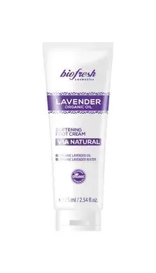 Пом’якшувальний крем для ніг VIA Natural Lavender від BioFresh 75 мл