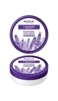 Поживний крем для обличчя VIA Natural Lavender від BioFresh 100 мл