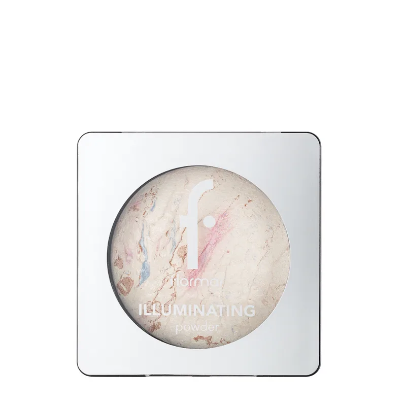 Пудра-хайлайтер для обличчя Flormar Illuminator Powder 7 г 01 Morning Star Айворі (13353806)