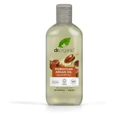 Шампунь Dr. Organic для сухого та пошкодженого волосся з марокканською аргановою олією 265мл