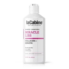 Шампунь LaCabine Miracle Liss з колагеном та кератином для неслухняного волосся 450 мл
