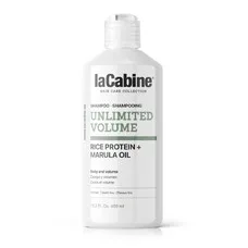 Шампунь LaCabine Unlimited volume з рисовим протеїном для зміцнення та обєму тонкого волосся 450 мл