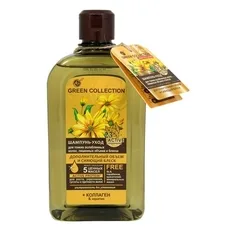 Шампунь-догляд Green Collection Додатковий обєм та блиск 500мл