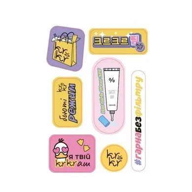 Sticker set KRKR