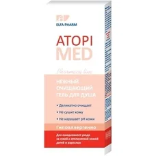 Эльфа Atopi Med Нежный очищ. гель д/душа 400мл
