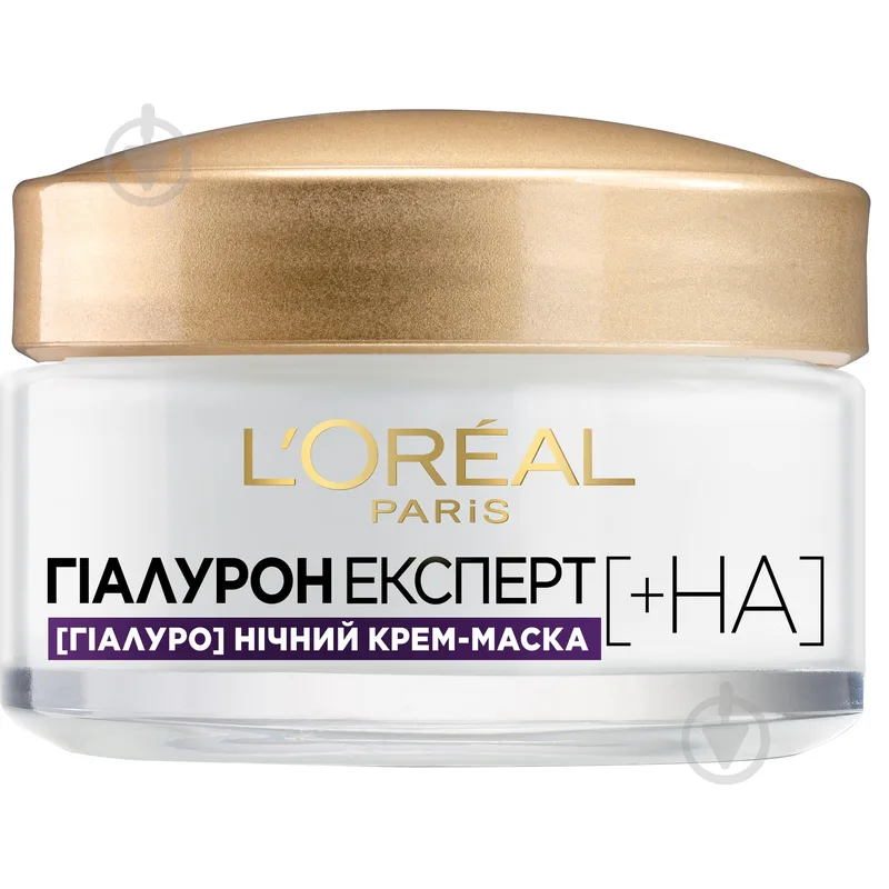 Крем для обличчя нічний L'Oreal Paris Гіалурон експерт 50 мл