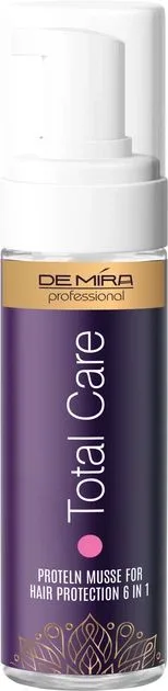 Мус-протектор професійний протеїновий DeMira professional total care для захисту волосся 6в1 150 мл