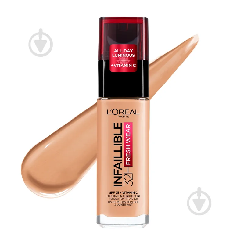 Тональна основа L'Oreal Paris Infallible 200 natural beige 30 мл