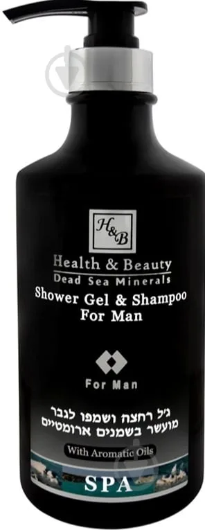 Гель-шампунь Health and Beauty для чоловіків 780 мл