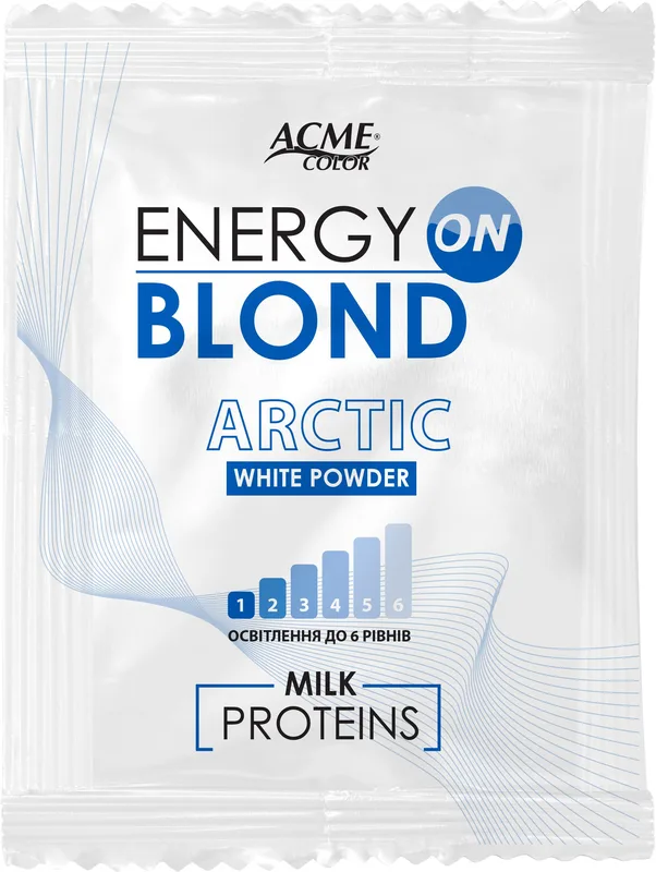 Освітлююча пудра Acme-Color "ENERGY BLOND" ARCTIC, 25 г