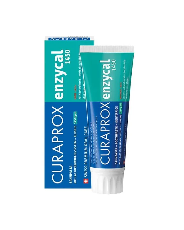 Ферментна зубна паста CURAPROX Enzycal 1450 ppm 75 мл