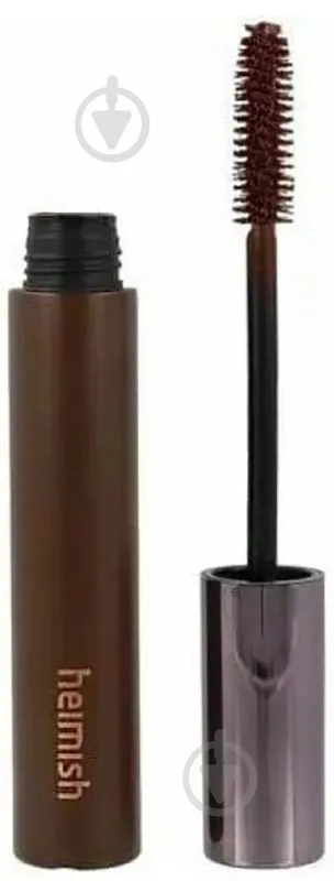 Стійка туш Dailism Smudge Stop Mascara Volume Brown для надання об'єму віям, 9г Heimish (297441975)