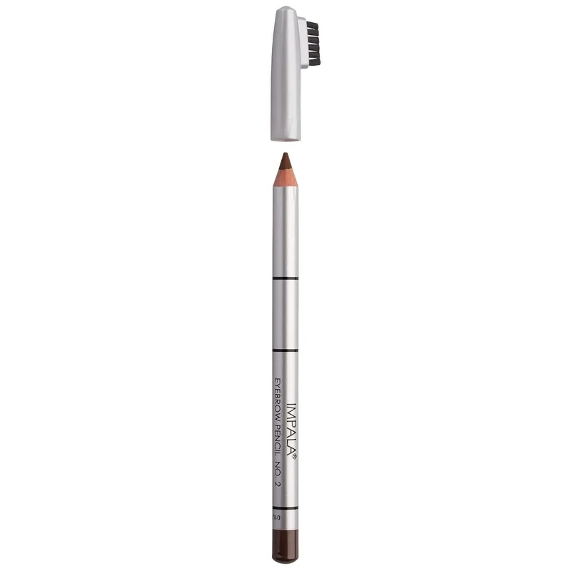 Олівець для брів с щіточкою Impala №02 Dark Brown (817)