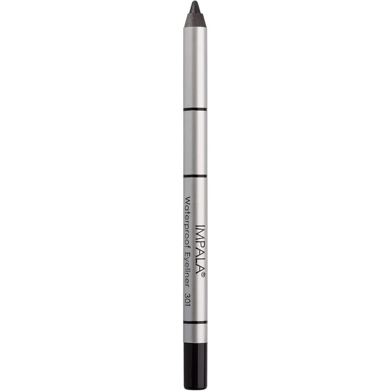 Олівець для очей водостійкий на бджолиному воску Impala Waterproof Eyeliner №301 Чорний (95)