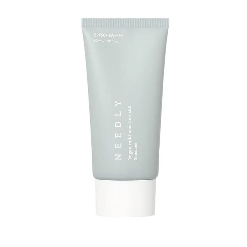 Крем сонцезахисний з рослинним скваланом Needly Vegan Mild Moisture Sun SPF 50+ 50 мл
