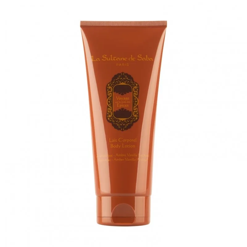 Зволожуюче молочко для тіла La Sultane De Saba Epices Body Lotion Ayurvedique Ambre Vanille Patchouli 200 мл (3700448601230)