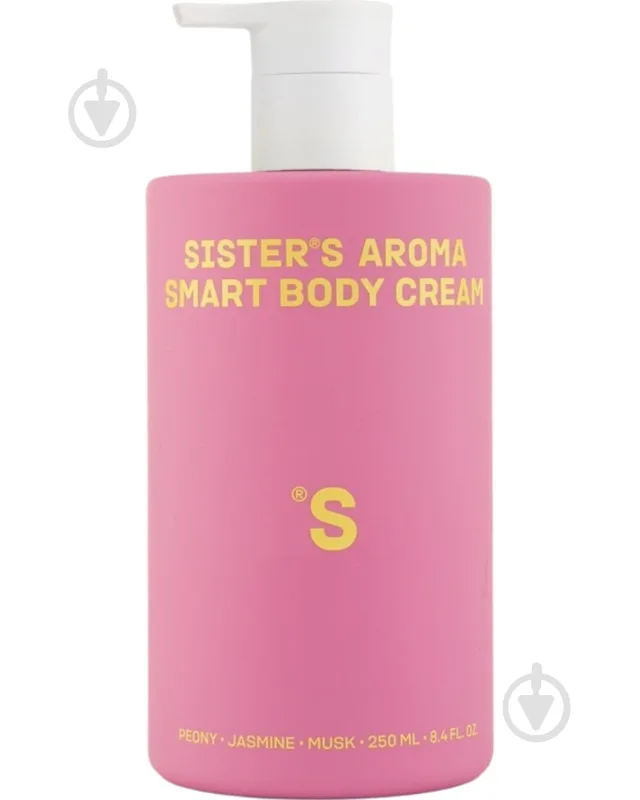 Лосьйон для тіла «Півонія» Sister's Aroma Smart Body Cream Peony