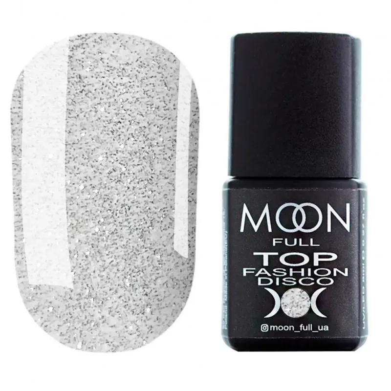 Топ для гель-лаку Moon Full Top Fashion Disco без липкого шару 8 мл