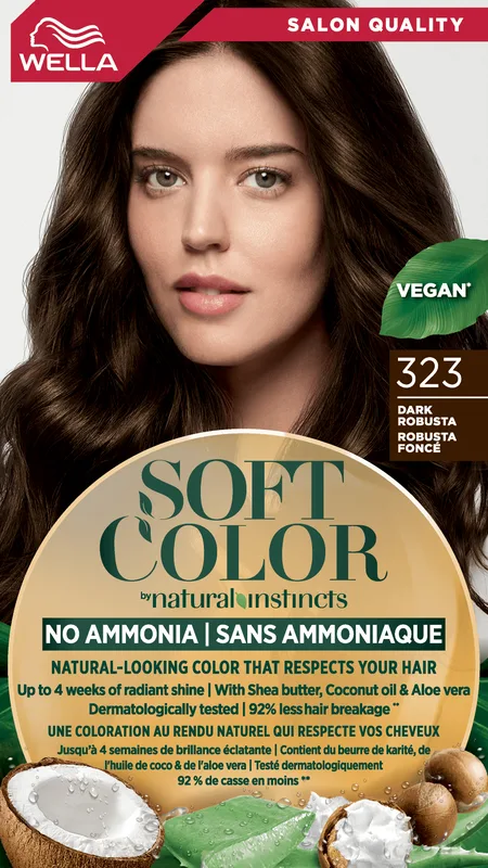 Фарба для волосся без аміаку WELLA Soft Color 323 Темна робуста