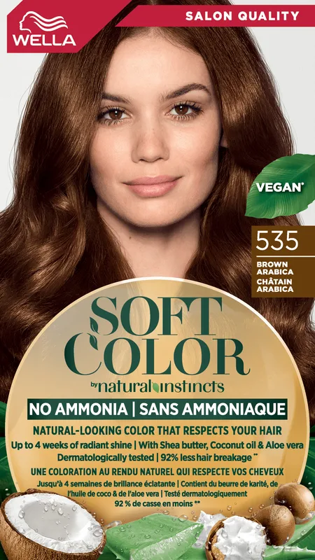 Фарба для волосся без аміаку WELLA Soft Color 535 Коричнева арабіка