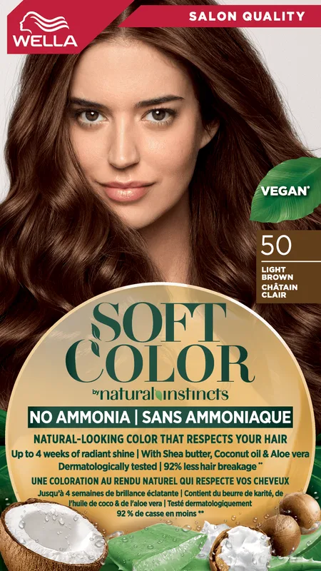 Фарба для волосся без аміаку WELLA Soft Color 50 Світло-коричневий