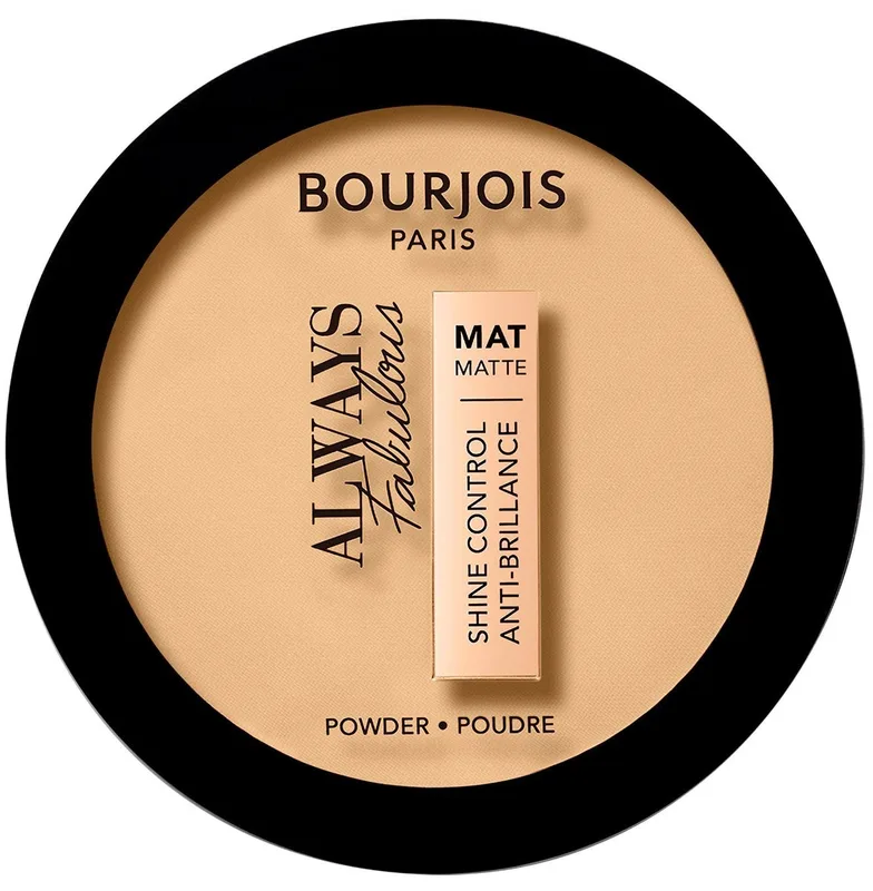 Пудра Bourjois Always Fabulous Matte Powder матувальна компактна відтінок 115 Golden Ivory 10 г