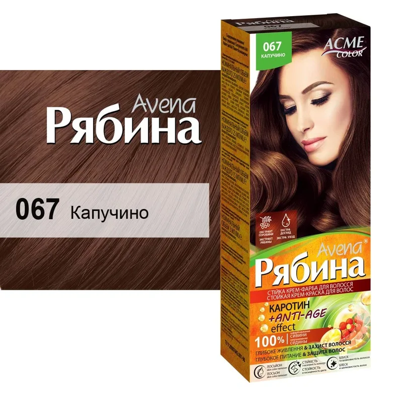 Фарба для волосся Acme Color Рябина №067 капучіно