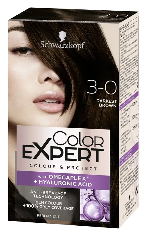 Фарба для волосся Color Expert 3-0 чорно-каштановий